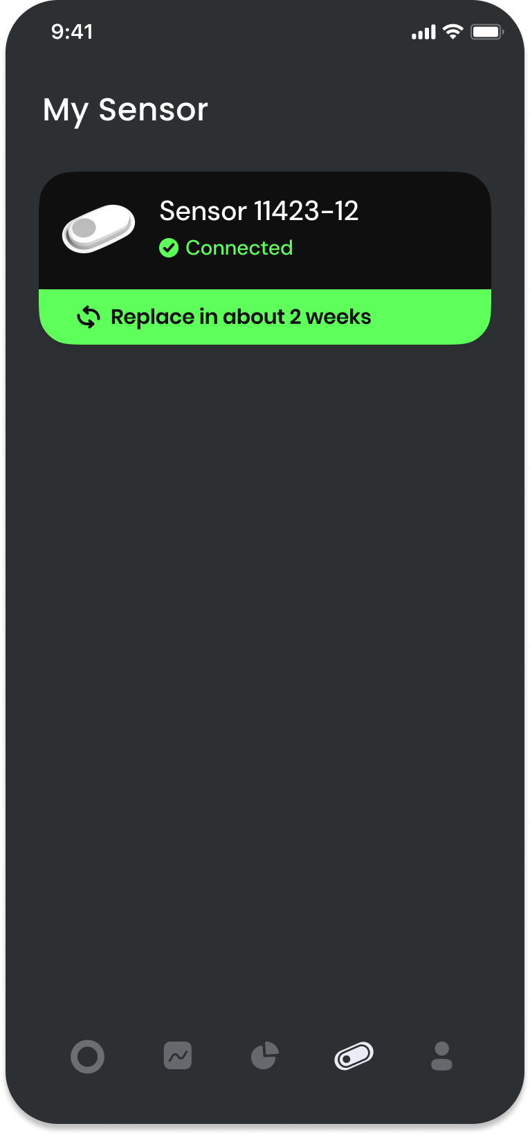 Searching for sensor